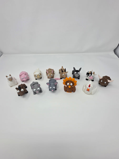 13 Pc Farm animal set
