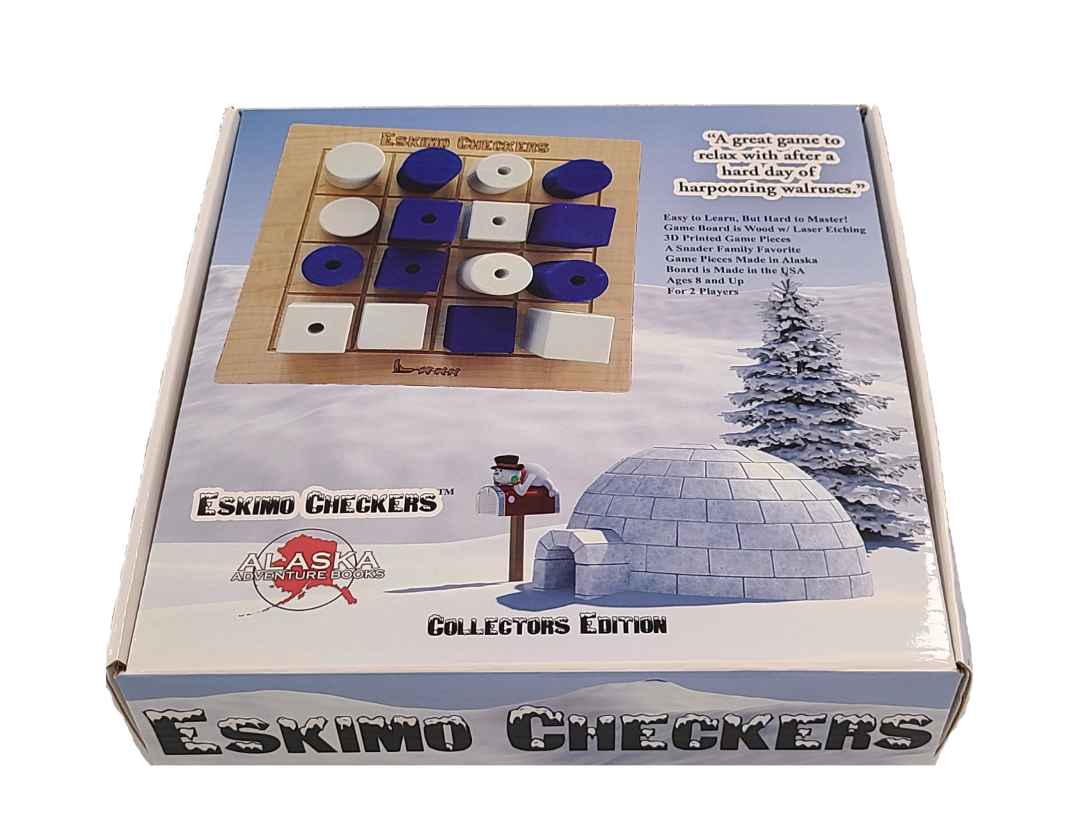 Eskimo Checkers Game